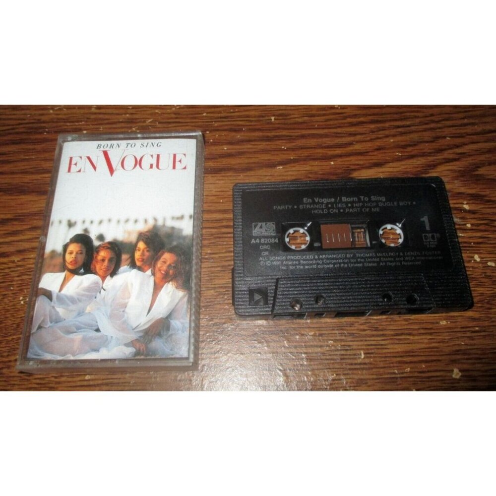 En Vogue - Born to Sing on cassette (Atlantic Records Canada, 1990)
